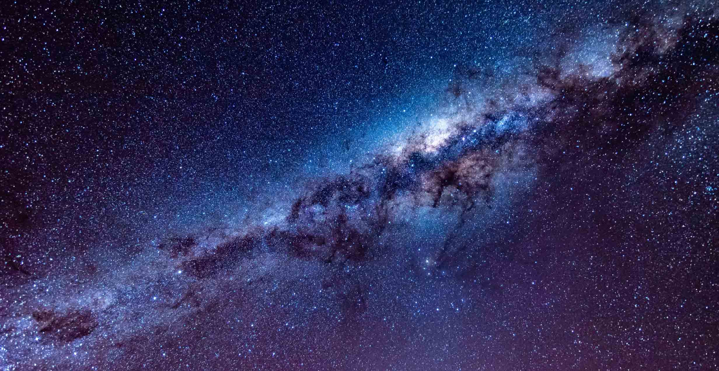 Auf diesem Bild ist der Blick in die Milchstraße zu sehen